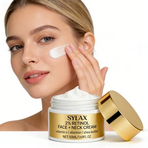 Crema Facial y <span class=keywords><strong>para</strong></span> Cuello con Retinol, Antienvejecimiento, Antiarrugas, Vitamina C, Hidratante, Cuidado <span class=keywords><strong>de</strong></span> <span class=keywords><strong>la</strong></span> Piel, <span class=keywords><strong>Tratamiento</strong></span> Facial <span class=keywords><strong>de</strong></span> Lujo - Product Image 3