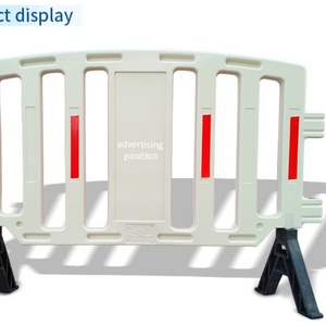 Barrière de sécurité routière réfléchissante prismatique haute intensité en HDPE PVC blanc Shunlu A032 de haute qualité avec protection IP65 - Product Image 6