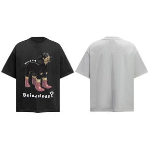 Camiseta de Manga Corta para Hombre, de Alta Calidad, Estilo Urbano, Serie Cultural Oscura, Estampado de Pitón, 100% Algodón, Transpirable, Anti-Pilling - Product Image 6