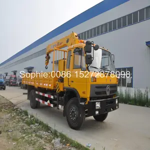 Dongfeng 4x2 4x4 rhd lorry-montado, caminhão, guindaste montado