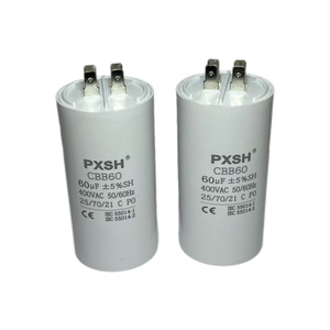 <span class=keywords><strong>Condensateur</strong></span> à film PXSH de haute qualité <span class=keywords><strong>CBB60</strong></span> 110V-450V 60uf pour compresseurs d'air, machines à laver, moteurs, robuste - Product Image 2