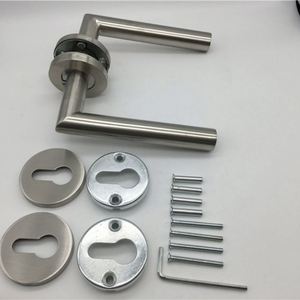 Manija de puerta de acero inoxidable de diseño europeo de lujo de grado superior - Product Image 5