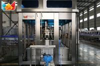 Machine de remplissage automatique complète pour canettes 12000CPH, ligne de mise en conserve en aluminium 330ml avec moteur pour équipement de boissons gazeuses