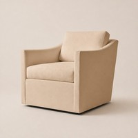 Fauteuil d'appoint moderne rembourré, fauteuil club, siège lounge pour salon, chambre, lecture, mobilier de maison