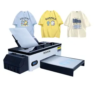 Draagbare A3 Dtf Printer Inkjet T-Shirt Drukmachine Goedkope Prijs Dtf Printer Set Bundel Voor Thuisbedrijf