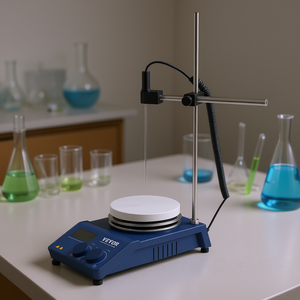 Agitateur magnétique chauffant Vevor 20L 650W 0-1500 tr/min 644F, équipement de chauffage de laboratoire - Product Image 2