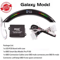 OHC MOTORS LED RPM Shift Light Module de volant Kit d'éclairage pour BMW MERCEDES AUDI VW DODGE Tesla Toyota Nissan TOUS les modèles