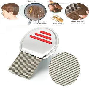 Peigne anti-poux professionnel en acier inoxydable 2026 pour enfants et bébés – Conception à petites fentes pour une élimination efficace des poux – Peigne de traitement capillaire - Product Image 6