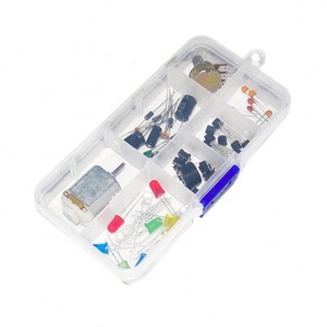 Kit de composants électroniques, kit de programmation éducatif avec fils de liaison, LED, résistances, breadboard, kit électronique DIY pour Arduino - Product Image 4