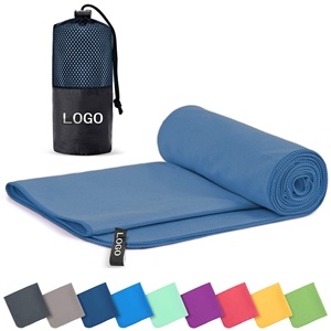 Toalla de Microfibra Personalizada, Suave, Ligera, Absorbente, Portátil, de Secado Rápido para Camping al Aire Libre, 40X80cm - Product Image 2