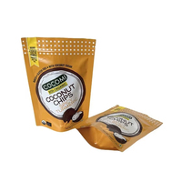Sachet Doypack Personnalisé Anti-humidité avec Fermeture Éclair, Qualité Alimentaire, Transparent, pour Noix de Cajou, Biscuits, Chips - PET/VMPET/PE