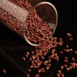 Plastique d'ingénierie ignifuge de qualité rouge brique, nylon V0 <span class=keywords><strong>FR</strong></span> <span class=keywords><strong>PA66</strong></span> <span class=keywords><strong>GF25</strong></span>, matériau plastique - Product Image 3