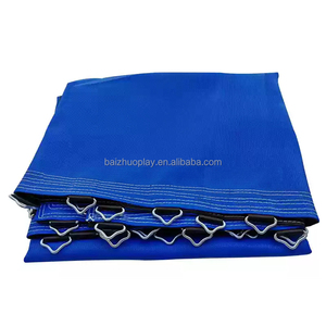 Tela de trampolín tejida de polipropileno, alfombrilla de salto rectangular, alfombrilla elástica de trampolín para parques de atracciones, parque de trampolín interior - Product Image 6