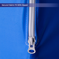 Support de bannière en tissu renforcé de style fanion, imprimé sur mesure, en forme d'arche, écologique et de qualité supérieure, pour stand de salon professionnel