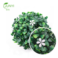 Vente en gros boule de faux gazon en plastique boule de gazon suspendue boule de fleurs artificielles pour la décoration de fête de mariage