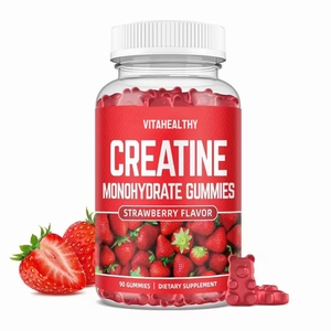 Vitaבריאות oem/odm פרטי תווית מפעל אספקת שריר תוסף <span class=keywords><strong>creatine</strong></span> monohydrate תות טעם טובין אנרגיה - Product Image 1