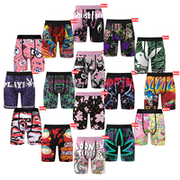 Calzoncillos Bóxer de Diseño para Hombre, Nueva Colección 2025, Secado Rápido, Transpirables, 7 Pulgadas, Deportivos
