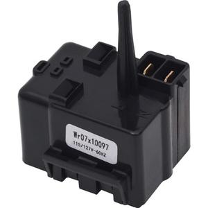 Wr07x10097 Relay And Overload Component 15A 120VAC PCB Mount <b>Plug</b> In Refrigerator <b>Replacement</b> Part - Product Image 1