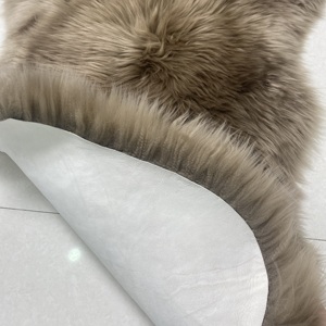 <span class=keywords><strong>Tappeto</strong></span> in pelle di pecora di nuova zelanda di alta qualità con pelo lungo e spumante in pelle di agnello per soggiorno e ufficio Hotel in lana - Product Image 5