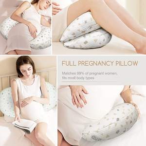 Almohada de embarazo personalizada de gran venta, almohada de maternidad suave para la piel, almohada de embarazo con soporte lumbar - Product Image 4