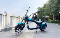 AB Deposu En Yeni Tasarım E Chopper Elektrikli Scooter Citycoco