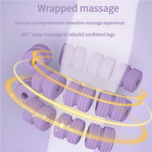 Appareil de massage des jambes à point flottant à 28 huit axes à usage domestique avec pince à jambes maigre pour un massage confortable de la tête et du corps - Product Image 3