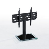 Support tv lcd en verre trempé w610, pour table centrale, anti-poussière, monté au plafond, usine, prix bas, haut de gamme