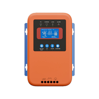 Contrôleur de charge solaire MPPT 12V/24V/48V 60A 80A 100A pour système d'énergie solaire domestique, tension PV maximale 55V