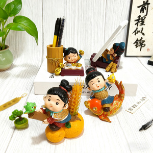 Il Futuro è Luminoso: Decorazioni per Ufficio in Resina Ispirate ai <span class=keywords><strong>Guerrieri</strong></span> di Terracotta, Artigianato Culturale e Creativo, Soldati Qin Carini - Product Image 3