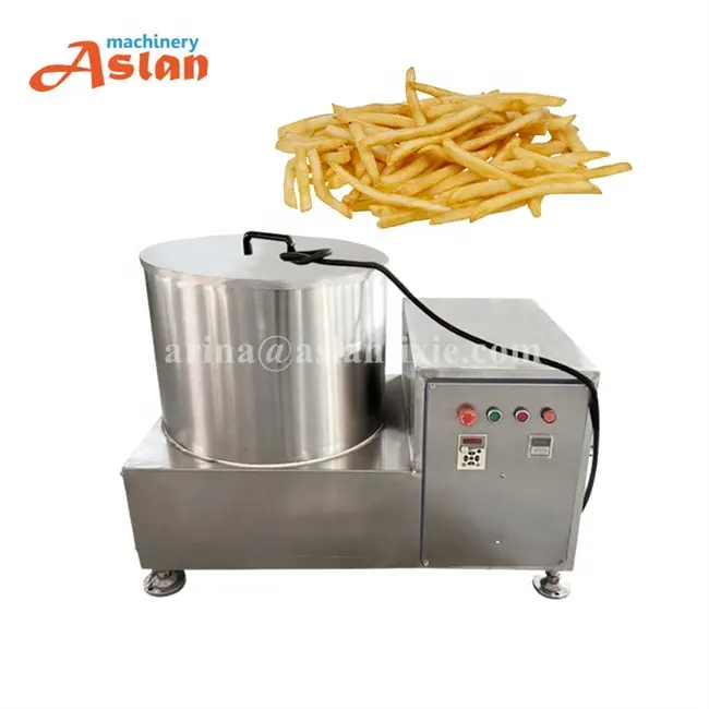 Mesin deoiler minyak makanan goreng baja tahan karat industri keripik kentang dehidrasi dan mesin deoiling