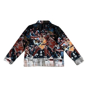 La Mejor Chaqueta de Tapicería Retro de Michael de China, Chaqueta de Tapicería Gráfica de Baloncesto para Hombre, de Manga Larga - Product Image 5