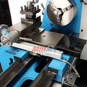 Độ chính xác cao kim loại băng ghế dự bị máy tiện cjm320b/Mini Lathe giá - Product Image 3