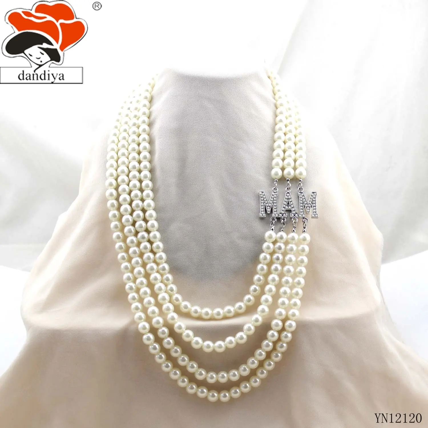 Custom MAM Mu Alpha Mu Layered Necklace Set Pearls Necklace Bracelet Earring Jewelry Sorority JEWELRY Delta Iota Delta