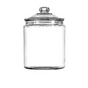 Chiner 6,2L Glas-Biscotti-Behälter |   Keks- und Süßigkeiten-Aufbewahrung & Präsentation |   Spülmaschinenfest |   175mm Transparenter Deckel Durchsichtige Abdeckung - Product Image 3