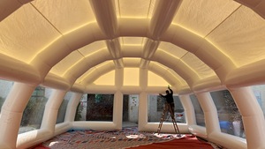 Dôme de <span class=keywords><strong>piscine</strong></span> gonflable étanche WINSUN, tente gonflable, scène de bar, tente disco LED - Product Image 6