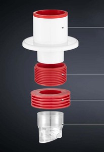 Anneau de Drainage domestique en plastique PP bouchon d'artefact d'étanchéité d'égout manuel pour robinet de contrôle de <span class=keywords><strong>lavabo</strong></span> de vidange de sol de cuisine - Product Image 5