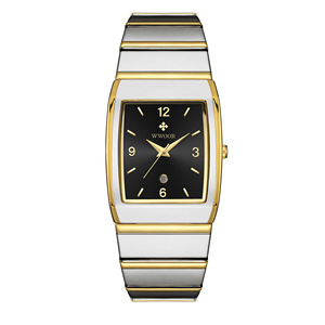 Wwoor montre <span class=keywords><strong>8888</strong></span> élégant dongguan hommes montre à quartz élégant bracelet en acier inoxydable résistant à l'eau date affichage affaires montre-bracelet - Product Image 3