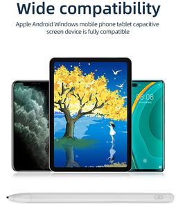 Stylet universel pour tablette Android, stylet pour tablette Pom Tip pour IOS/Android Stylet actif rechargeable pour <span class=keywords><strong>iPhone</strong></span>/Samsung - Product Image 5