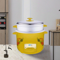 Penanak Nasi Elektrik Digital Mini AMD dengan Lapisan Anti Lengket Kapasitas 1.1-2L Portabel & Memasak Cepat untuk Penggunaan Rumah Tangga