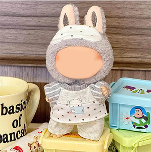 Lafufu 17Cm Thời Trang Búp Bê Đầu Tiên & Thế Hệ Thứ Hai Bé Quần Áo Phim Hoạt Hình Đồ Chơi Cho Cổ Ngồi & Đứng - Product Image 3