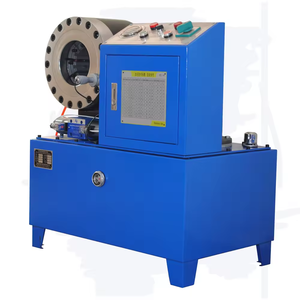 Hochwertige 2 "4" 6 "automatische Hydraulikschlauch-Crimp-und Schneide maschine 220-V-Motor Versand fertiger Pumpen zahnrad lager motor - Product Image 4