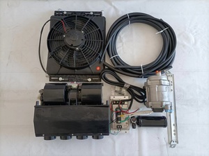 Climatiseur mural 12v dc camion camping-car climatisation <span class=keywords><strong>sans</strong></span> fenêtre 12v fenêtre ac unité pour camion - Product Image 2