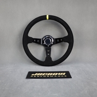 Volant universel de haute qualité pour drift, fourrure, 350 mm