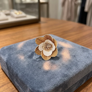 Difusor de Aroma de Madera de Sola, Ecológico, Natural, Tailandés, al por Mayor, Flores Artificiales, Plantas, Decoraciones para Bodas, Blanco, 8 cm - Product Image 2