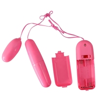 Vente en gros d'usine, œufs vibrants doubles pas chers, mini vibromasseur pour femme