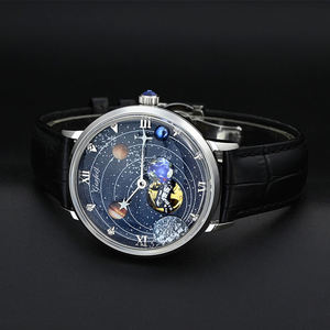 ดรอปชิปปิ้งนาฬิกาข้อมือผู้ชายแบบอัตโนมัติสแตนเลสสตีล Montre Homme Space Explore หนังแท้หรูหราแฟชั่น - Product Image 5
