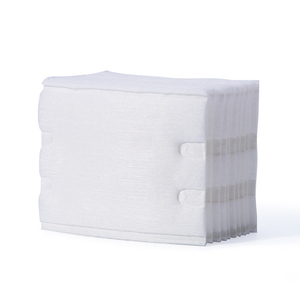 Lameila OEM Sandwich quadrato Non fluorescente <span class=keywords><strong>cotone</strong></span> cosmetico <span class=keywords><strong>cotone</strong></span> struccante Double-face <span class=keywords><strong>cotone</strong></span> 222 pz Soft Pad B1092 - Product Image 4