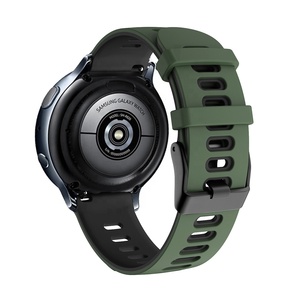 Pour Samsung pour Galaxy Watch Active 2 20mm 22mm Bracelet <span class=keywords><strong>Sport</strong></span> Bracelet en Silicone pour Active2 20mm et pour <span class=keywords><strong>Huawei</strong></span> <span class=keywords><strong>GT2</strong></span> <span class=keywords><strong>42mm</strong></span> - Product Image 4