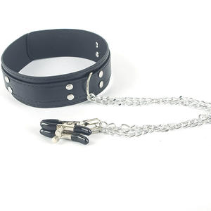 Productos para adultos, collares sexuales, pinzas para el pecho, cadenas de tracción de <span class=keywords><strong>castigo</strong></span>, accesorios de entrenamiento SM, abuso de pecho masculino y femenino - Product Image 2