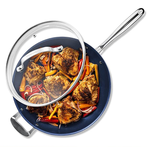 High Quality Ceramic Nonstick Aluminium Frying <b>Pan</b> Stainless Steel Handle <b>Induction</b> Bottom 3-4L Capacity for Gas <b>Induction</b> - Product Image 2